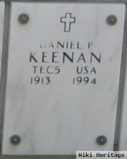 Daniel P Keenan