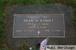 Dean W Ramsey