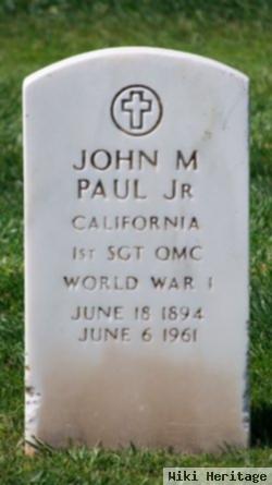 John M Paul, Jr