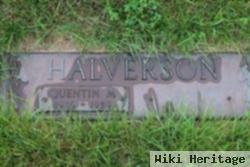 Quentin M Halverson