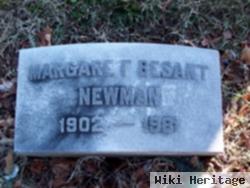 Margaret Frances Besant Newman