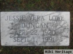 Jessie Vera Lowe Duncan