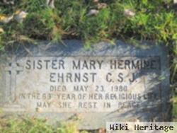 Sr Mary Hermine Ehrnst