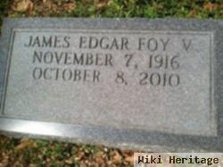 Dr James Edgar Foy, V