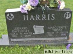 Leonard Davenport Harris