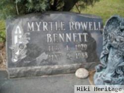 Myrtle Louvenia Rowell Bennett