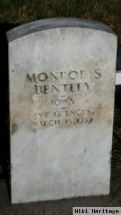 Pvt Monroe S. Bentley