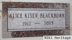 Alice Kiser Blackburn