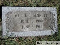 Willie E Bennett