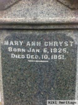 Mary Ann Chryst