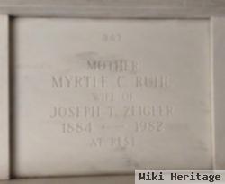 Myrtle C Ruhl Zeigler