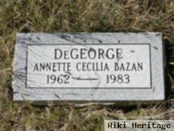 Annette Cecilia Bazan Degeorge