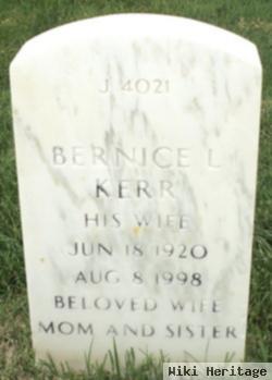 Bernice L Kerr