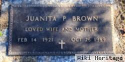 Juanita P Brown