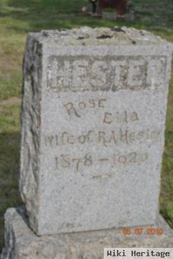 Rosa Etta Wheeler Hester