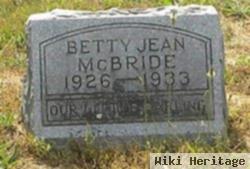 Betty Jean Mcbride