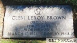 Clem Leroy Brown