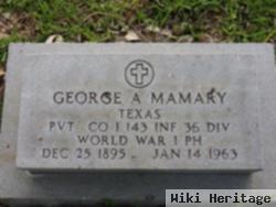 George A Mamary