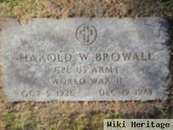 Harold William "hal" Browall, Jr