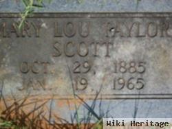 Mary Lou Taylor Scott