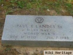 Paul E. Landes