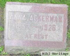 Mrs Anna E. Mcquena Ackerman