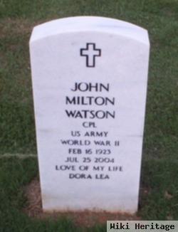 John Milton Watson