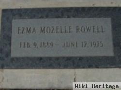 Ezma Mozelle Gilbert Rowell