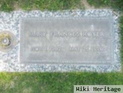 Mary Frances Mcfadden Royer