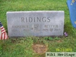 Betty B Ridings