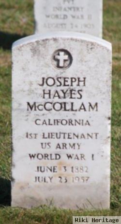 Joseph Hayes Mccollam