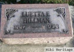 Luetta Ella Bell Hillman