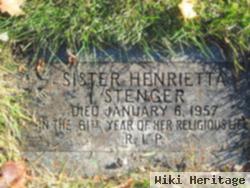 Sr Henrietta Stenger