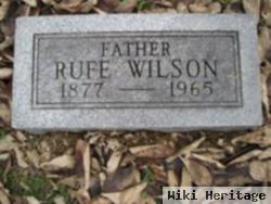 Rufus Monroe "rufe" Wilson