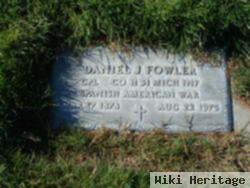 Corp Daniel J. Fowler