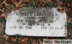 Robert Lee Hicks