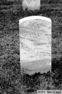 Stanley F. Preston