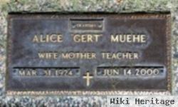 Alice G. "gert" Hylem Muehe