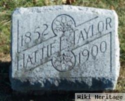 Hattie E. Taylor