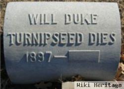 Will Duke Turipseed Dies