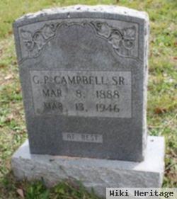 Granville Pearl "g.p." Campbell, Sr