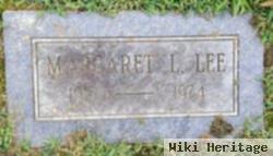 Margaret L Lee