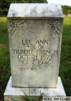 Lee Ann White French