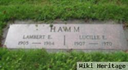 Lucille Evelyn Hamm