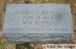 Pauline C. Watson Wiggins