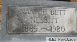 Nannie Bett Phillips Nesbitt