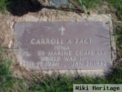 Carroll A. Pace