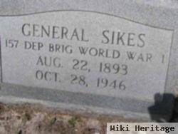 General Gardner Sikes