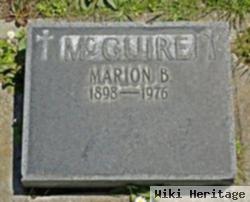 Marion B Bruce Mcguire