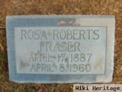 Rosanna "rosa" Roberts Fraser